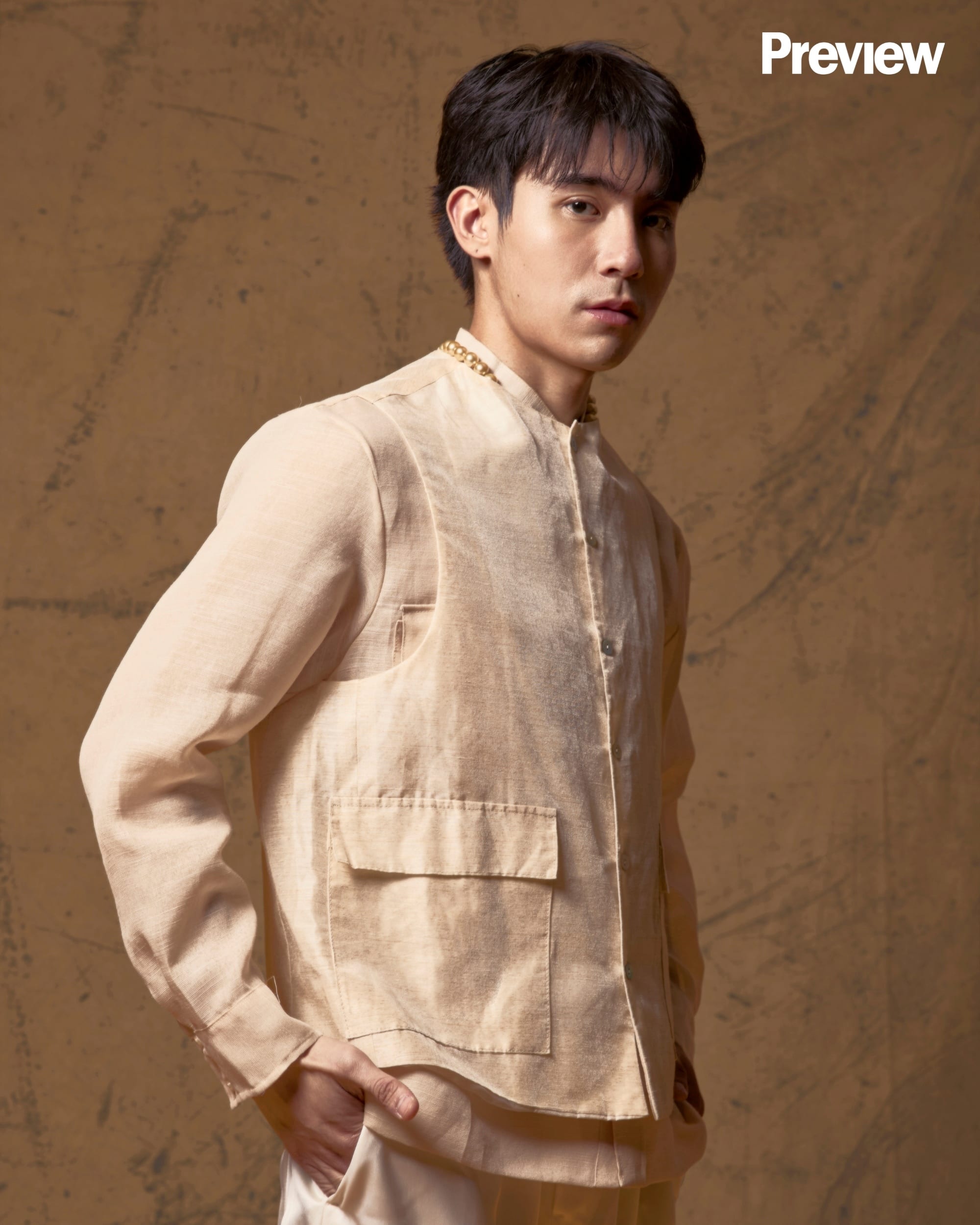 Brent manalo's preview ball look